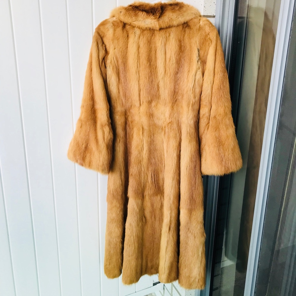 Fur Fox coat size Small